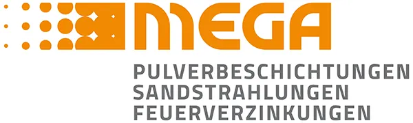 Mega-Pulverbeschichtung Logo